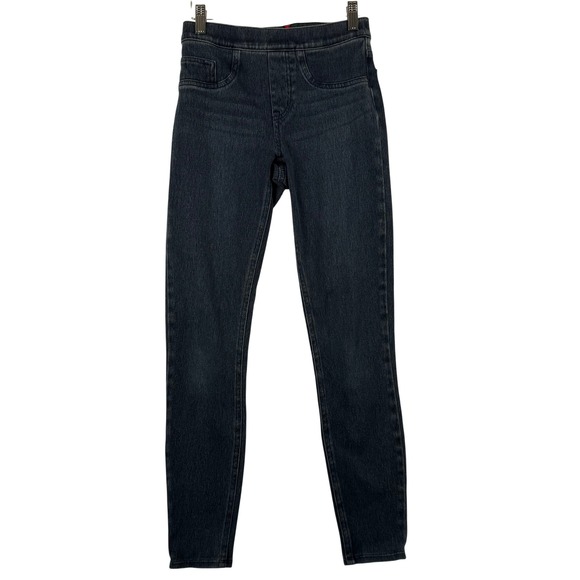 SPANX Pants - Spanx XS Jean-ish Ankle Leggings Dark Wash 20018R Slimming Shapewear Jegging EUC